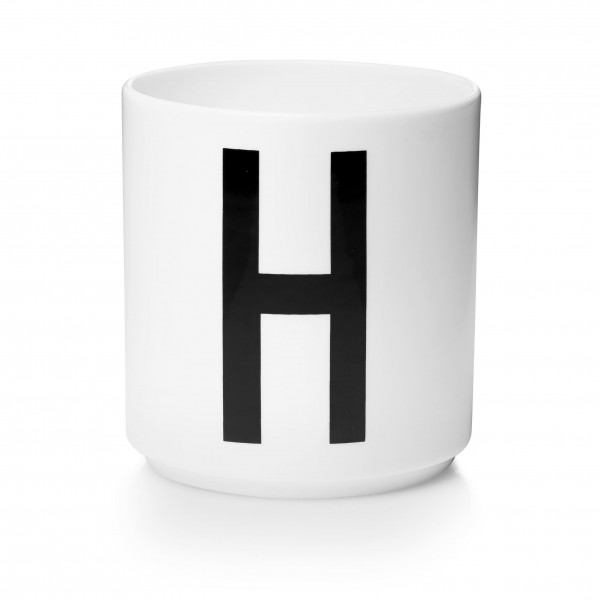 Design Letters - Arne Jacobsen - Porzellan Cup/Becher H - 9,0x8,3 cm (HxØ)