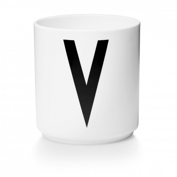 Design Letters - Arne Jacobsen - Porzellan Cup/Becher V - 9,0x8,3 cm (HxØ)